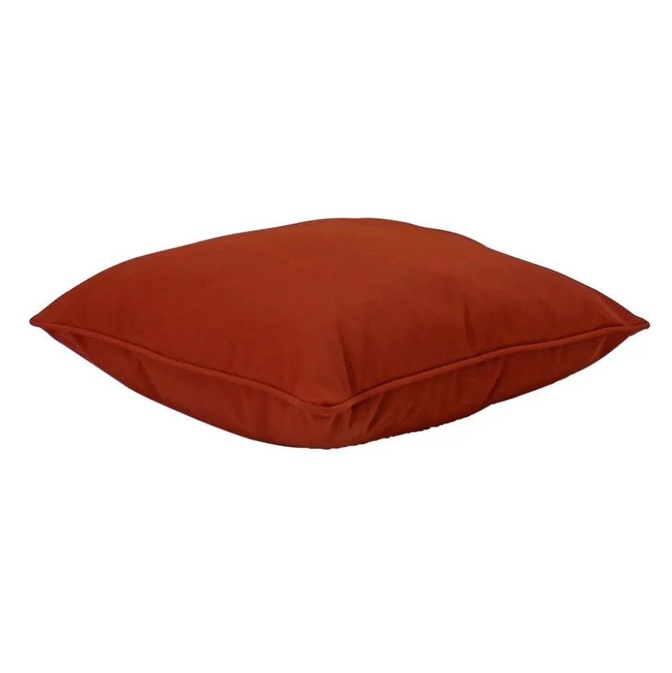 18" Indoor/Outdoor Pillows, 2 Pack - Rust Red