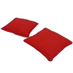 18" Indoor/Outdoor Pillows, 2 Pack - Red
