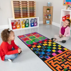 Indoor Recess Rug With Manipulatives