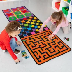 Indoor Recess Rug With Manipulatives