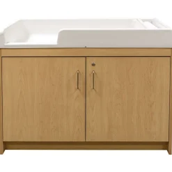 Infant Changing Table, Molded Top - Maple/Maple