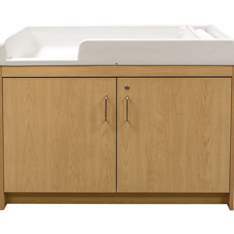 Infant Changing Table, Molded Top - Maple/Maple