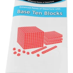 Interlocking Base Ten Starter Set - Blue