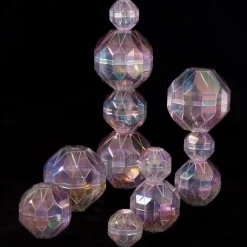 Iridescent Stacking Boulders Set of 12