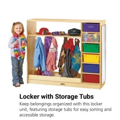 Jonti-Craft® Locker with Tubs