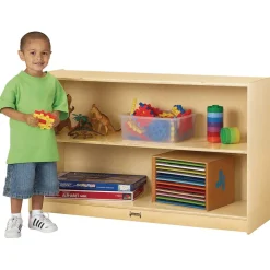 Jonti-Craft® Mobile Fixed Shelf Storage