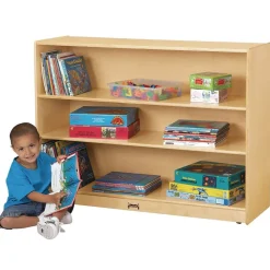 Jonti-Craft® Super-Sized Mobile Adjustable Bookcase without Lip