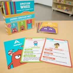 Jumbo ABC Emotions Cards - Set of 20