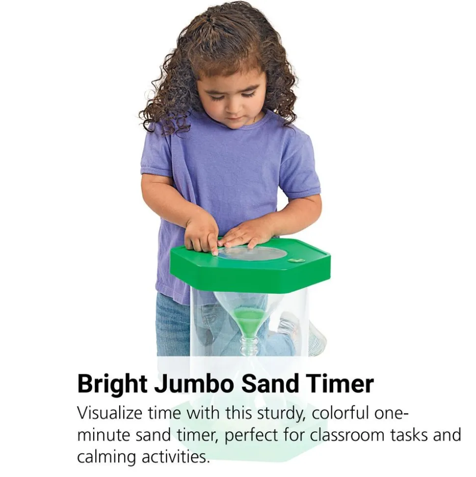 Jumbo Classroom Sand Timer 1 Minute