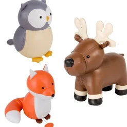Jumbo Easy-Clean Animals - Set of 3 -Vegan Leather