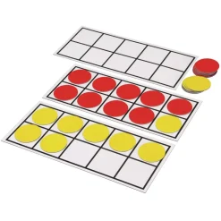 Jumbo Magnetic Ten-Frame Set Of 6