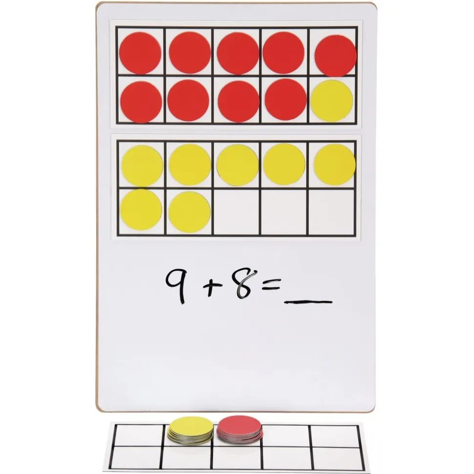 Jumbo Magnetic Ten-Frame Set Of 6