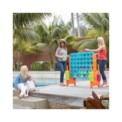 Jumbo 4-To-Score™ Vibrant Oversized Classroom Game