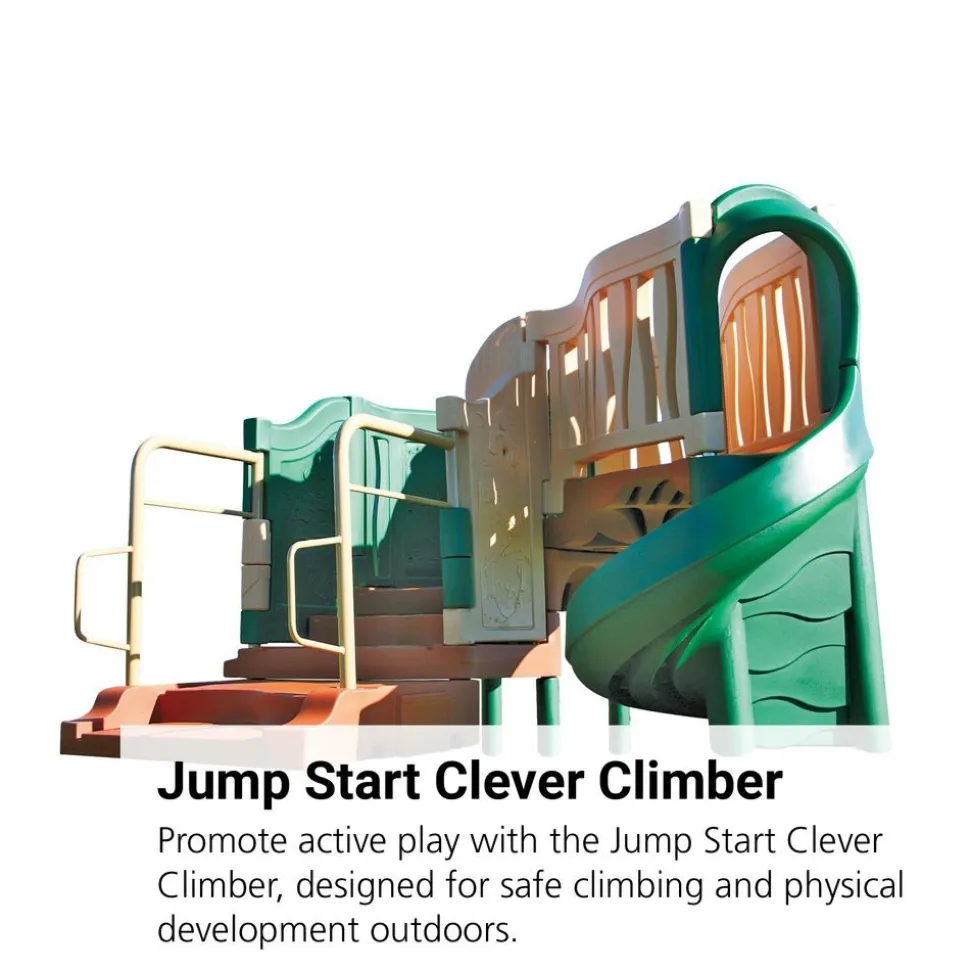 "Jump Start" Clever Climber™ Natural Surface Mount with Anchor Bolts