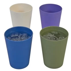 Kids Bamboo Cups, Set of 4