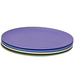 Kids Bamboo Plates, Set of 4