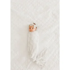 Knit Swaddle Blanket - Bliss