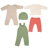 Knitted Doll Clothes Set - 3-Piece Outfit