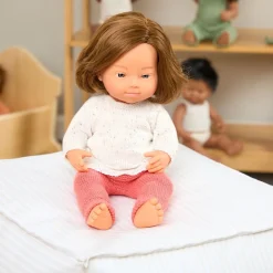Knitted Doll Outfit 12-15” - Sweater & Trousers, ECO Friendly