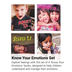 Know Your Emotions Books - 4 Titles