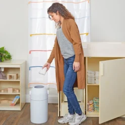LA Baby MAGIC Odorless Diaper Pail - White