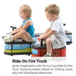 La Cosa Ride On Fire Truck