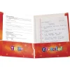 Laminated Homework Folder Two-Pockets