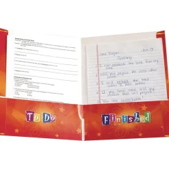 Laminated Homework Folder Two-Pockets
