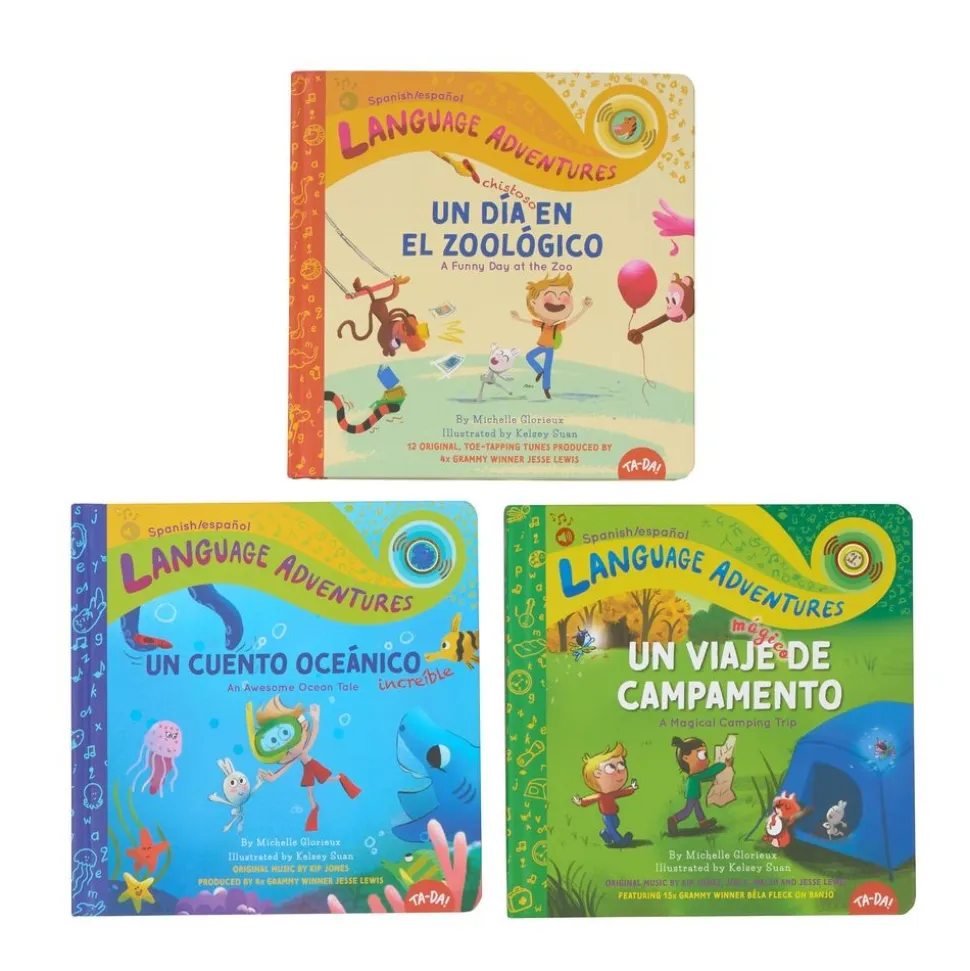 Language Adventures Talking Books Set of 3 - Spanish