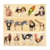 Large Animal Puzzle Set