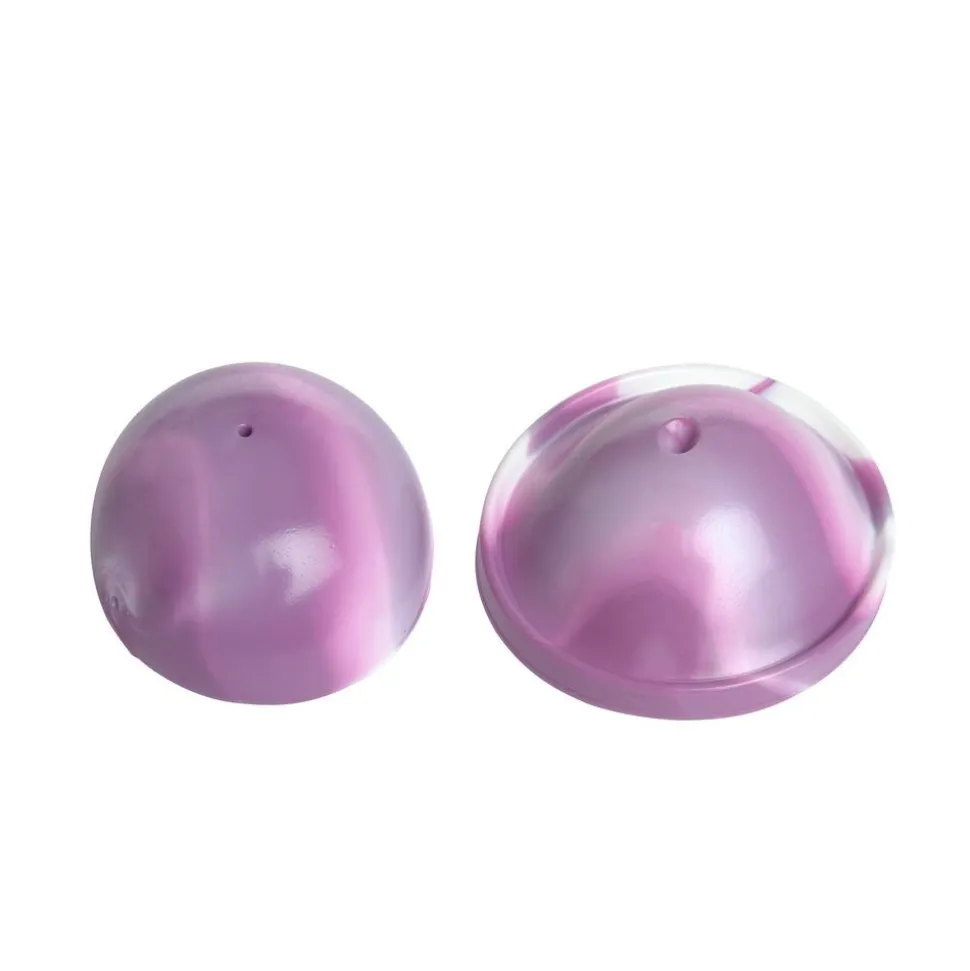 Large Marbleized Poppers - 12 Pack