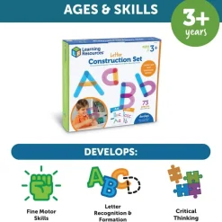 Letter Construction Activity Set