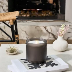 Lifelines Charcoal Flameless Candle Diffuser with ClickWick Essential Oil Blend