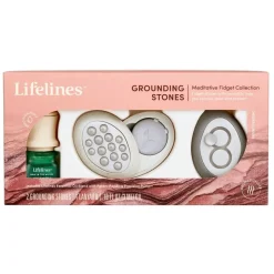 Lifelines Grounding Stones - Meditative Fidget Collection & Essential Oil Blend