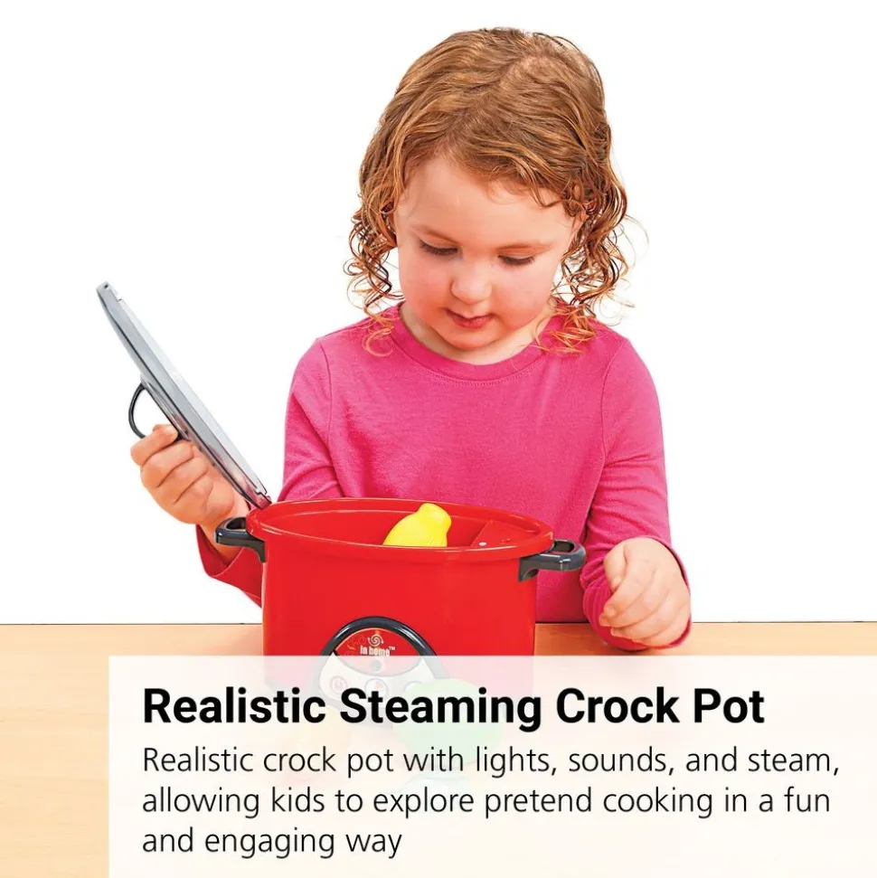 Lights & Sound Steaming Crock Pot