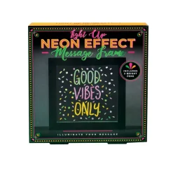Light Up Neon Effect Message Frame