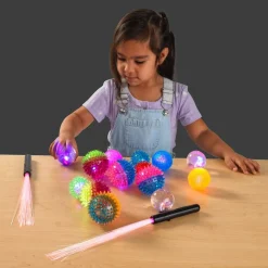 Light Up Sensory Fidget Assortment - 60 pieces