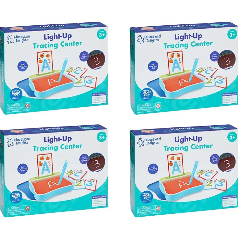 Light Up Tracing Center - Set of 4