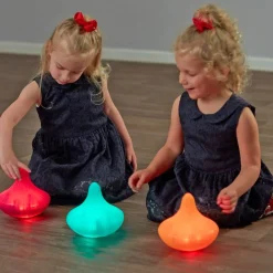 Light Up Twist & Turn Tops - Set of 3