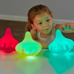 Light Up Twist & Turn Tops - Set of 3