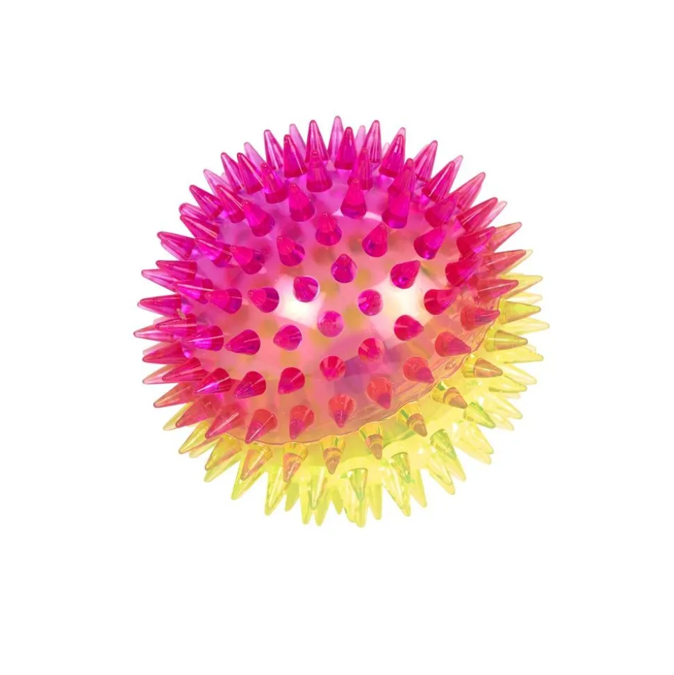 Light-Up Two-Tone Bouncy Ball Assortment - 12 Pack
