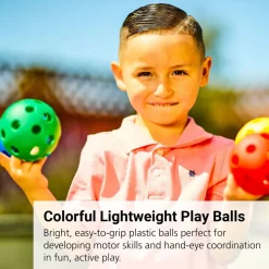 Lightweight Plastic Balls - Set of 6