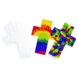 Liquid Watercolor™ Paper Crosses - 24 Pieces