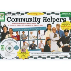 Listening Lotto Game - Community Helpers