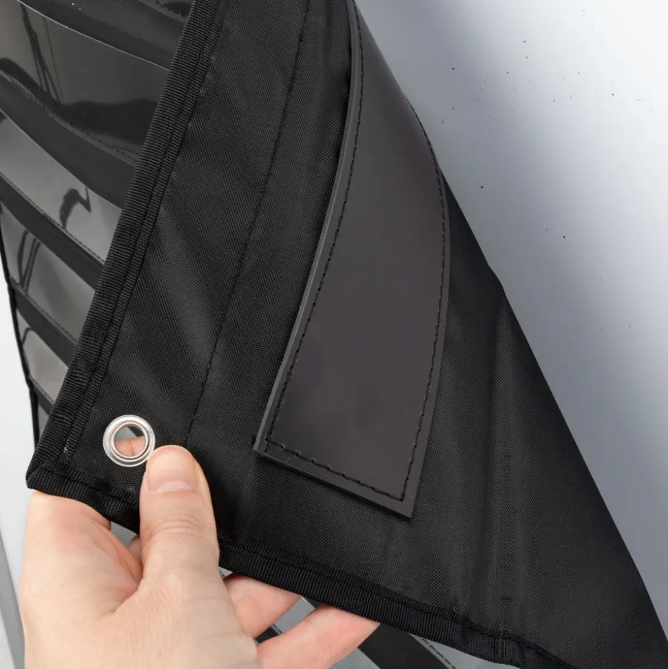 Long Rectangle Pocket Chart Black - 1 pocket chart