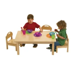 Low Toddler Table & 4 Chairs