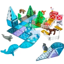 MAGNA-TILES® Animal Mash - 3 Sets 75pcs
