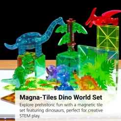 MAGNA-TILES® Dino World XL - 50pcs