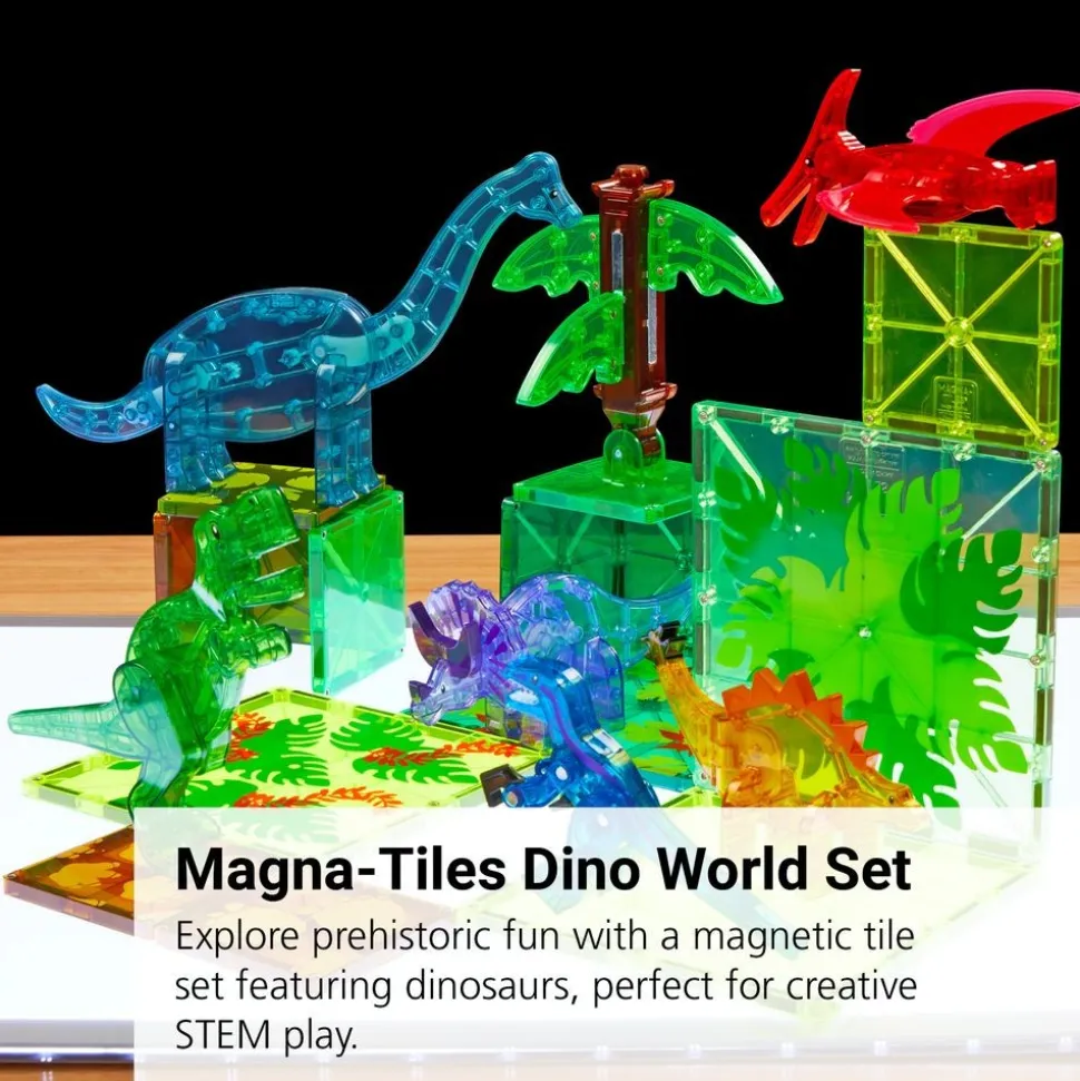 MAGNA-TILES® Dino World XL - 50pcs