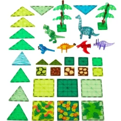 MAGNA-TILES® Dino World XL - 50pcs